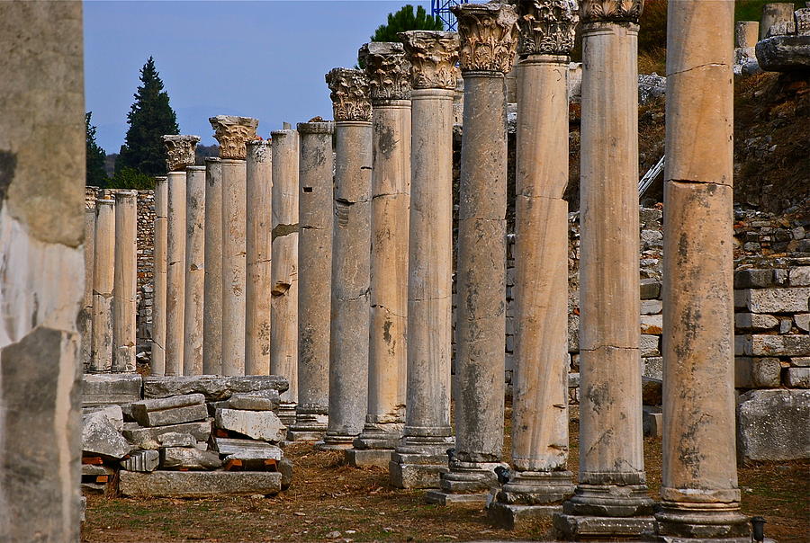 Ephesus Columns Photograph by Eric Tressler
