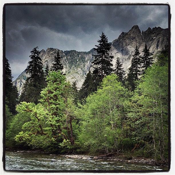 Hiking Photograph - Epic With The Rain Clouds. #hiking by Kevin Smith