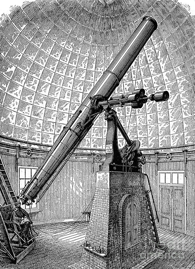 Equatorial Telescope Photograph by Granger