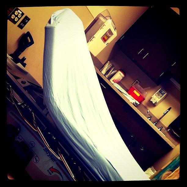 Bed Photograph - #er #bed #hospital by S Smithee