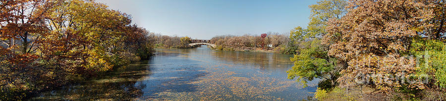 Nature Photograph - Erie Canal Panorama by William Norton