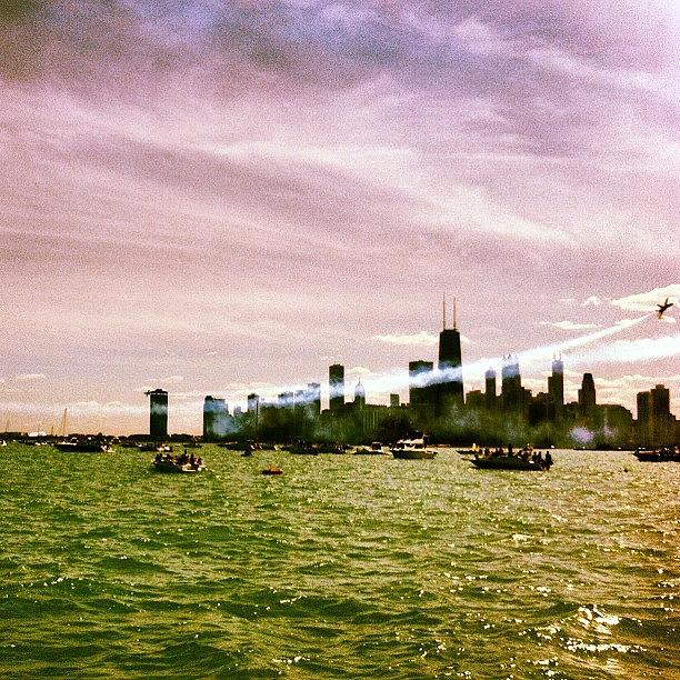 Chicago Photograph - #erinwaters #chiairwater #chicago by Patrick Hurley