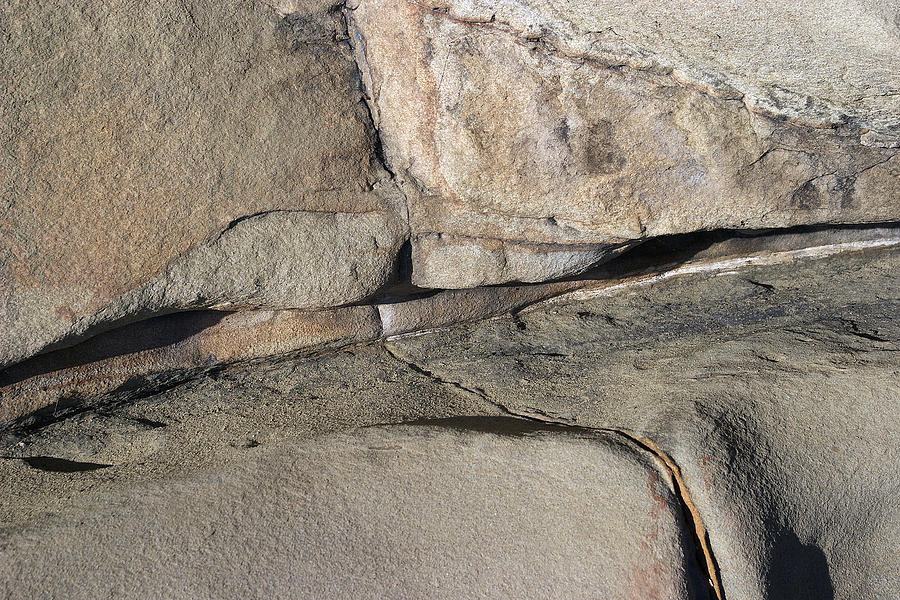 Eroded Cracked Rock 2 Photograph by David Kleinsasser
