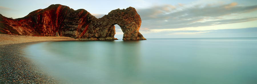 Nature Photograph - Eroded Sea Arch by Jeremy Walker