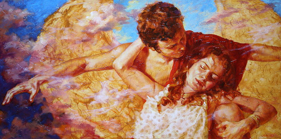 Eros and Psyche by Oksana Zhelisko.