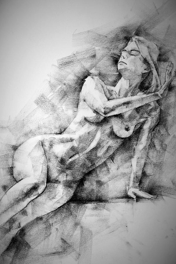 Erotic SketchBook Page 2 Drawing by Dimitar Hristov