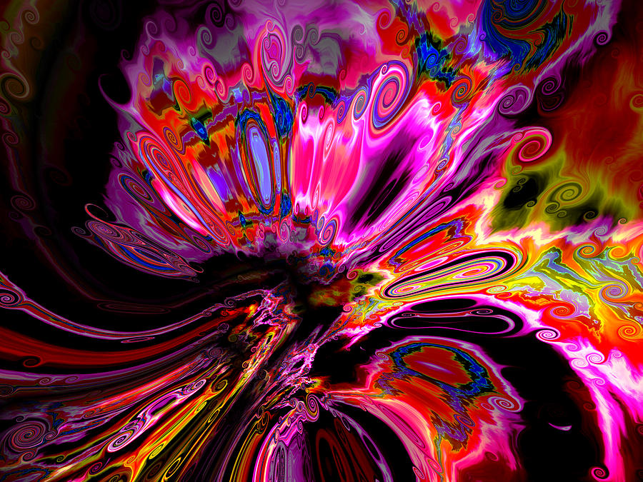 Abstract Digital Art - Escape by agreement by Claude McCoy