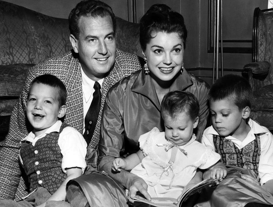 Esther Williams Top Right, And Family Photograph by Everett - Pixels