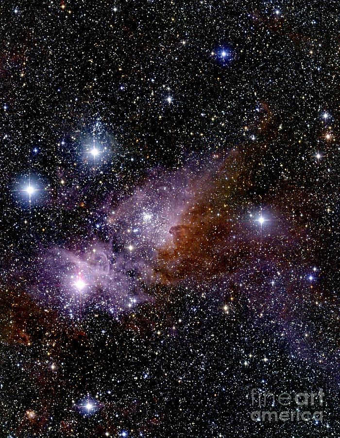 Eta Carinae Nebula Photograph by 2MASS project / NASA