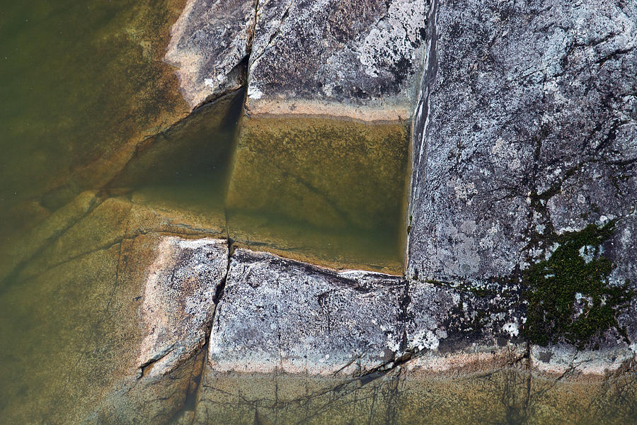 Etched Rock Water 2 Photograph by David Kleinsasser