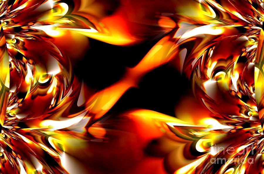 Eternal Flames Digital Art by Maria Urso