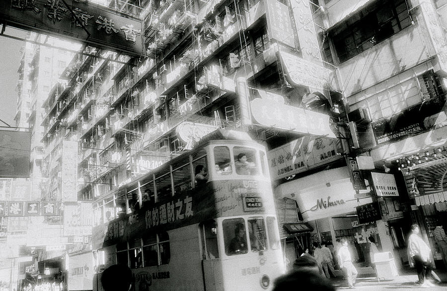 Ethereal Street Of Hong Kong  Photograph by Shaun Higson
