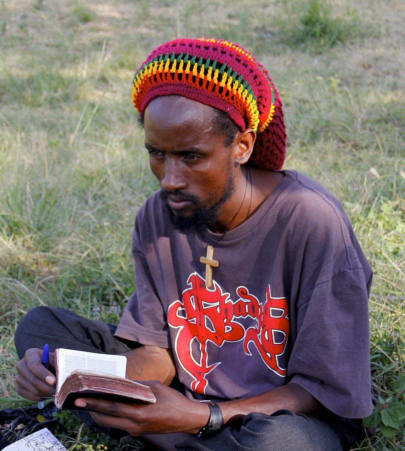 Ethiopia-South Orthodox Christian Man Painting by Robert SORENSEN