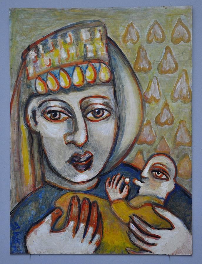 Ethiopian Madonna Painting by Joe Rogers