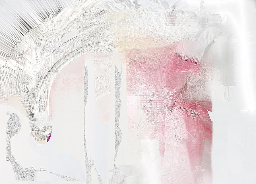 Etude In Pink Digital Art by Davina Nicholas