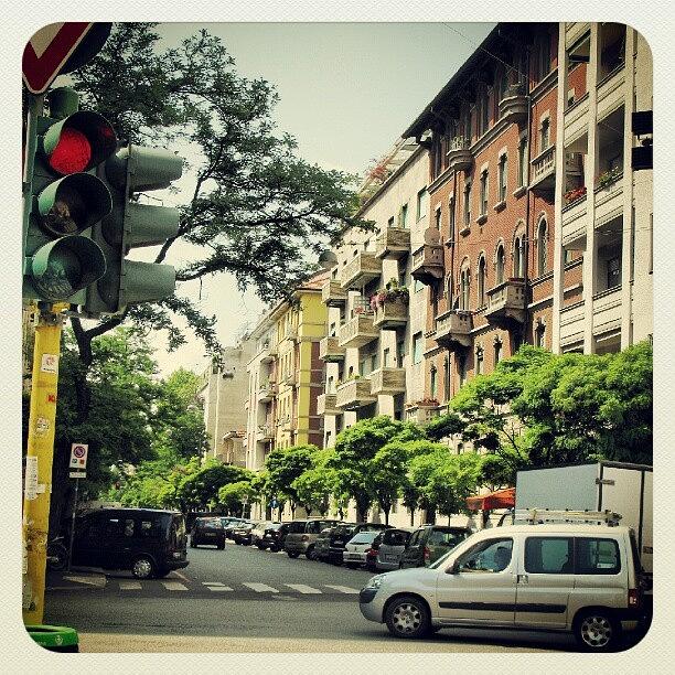 Summer Photograph - #europe #italy #milan #buildings by Tatyana Radygina