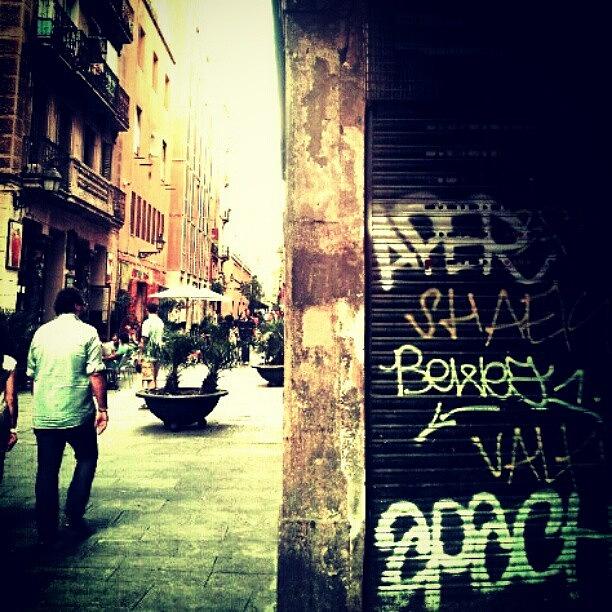 Graffiti Photograph - #europetravels #barcelonalivin by Kevin Hu