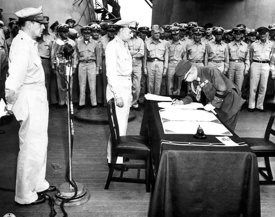 Ev1943 - General Yoshira Umez Signs Photograph by Everett - Fine Art ...