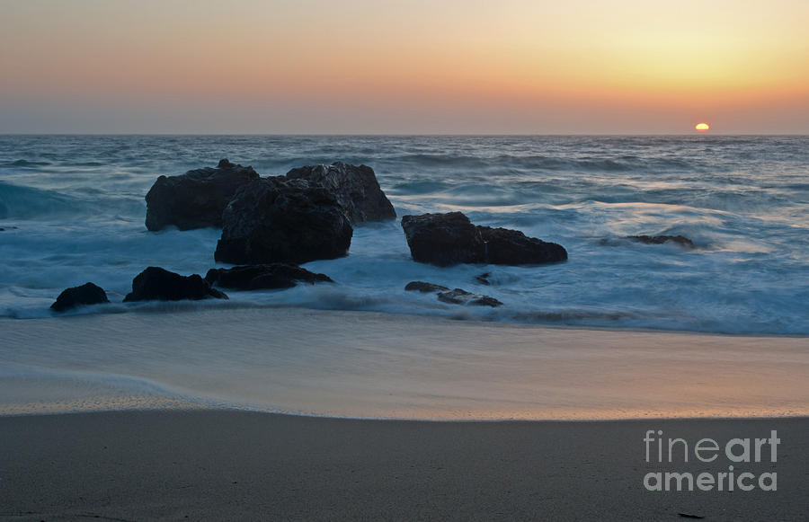Nature Photograph - Evening At Beach 4 by Catherine Lau