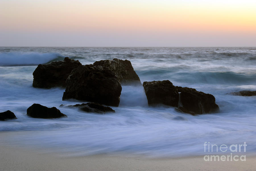 Nature Photograph - Evening At Beach by Catherine Lau