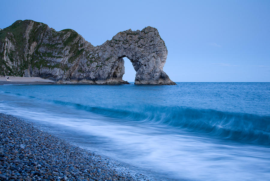 Evening at Durdle Door Photograph by Ian Middleton