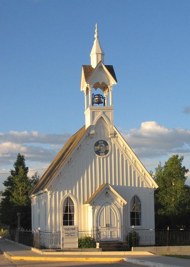 Evening Church Photograph by JoAnne Rauschkolb - Fine Art America