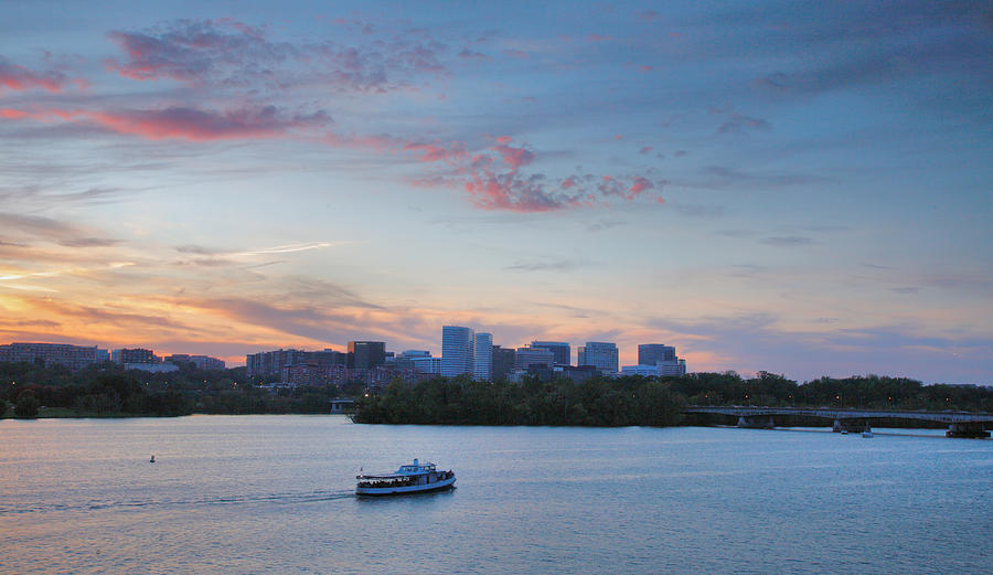 Evening On The Potomac River Photograph by Steven Ainsworth