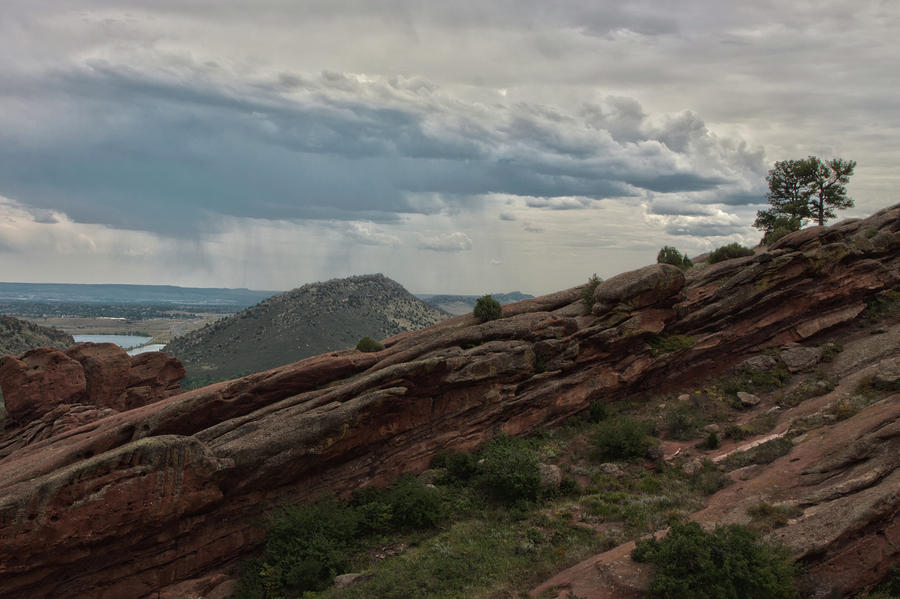 Evening Sky From Red Rocks Park Photograph by James Woody