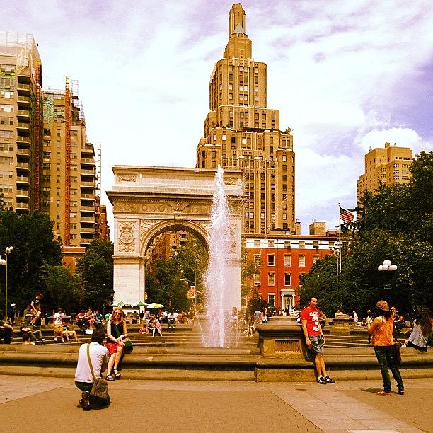 New York City Photograph - Everybodys Out! #nyc #newyorkcity by Genie Concepcion