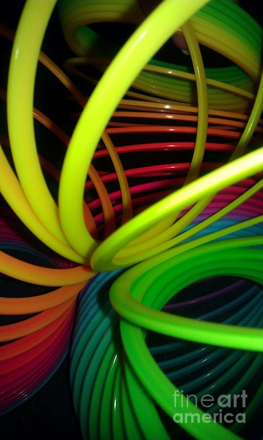 Everyone loves a Slinky Photograph by Paulina Roybal