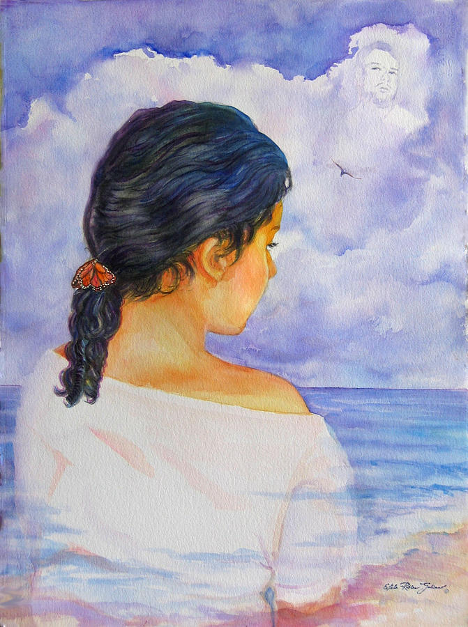 Watercolor Painting - Evocation by Estela Robles