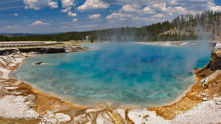 Excelsior Geyser Blues Photograph by Charles Kozierok - Pixels