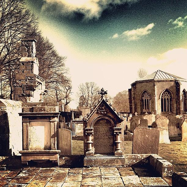 Architecture Photograph - Exclusive Real Estate.... #graveyard by Robert Campbell