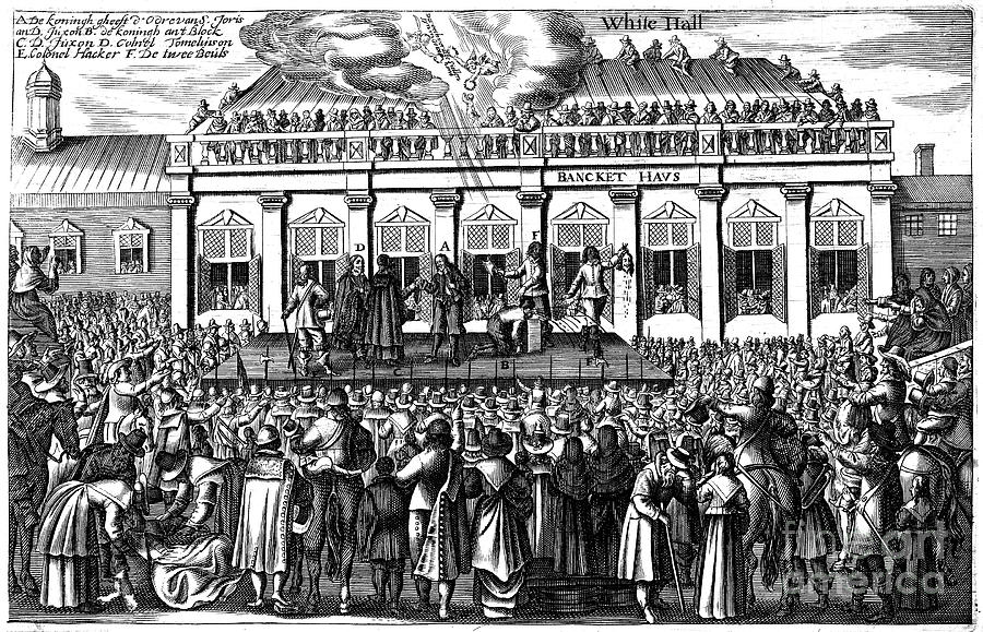 Execution Of Charles I by Granger