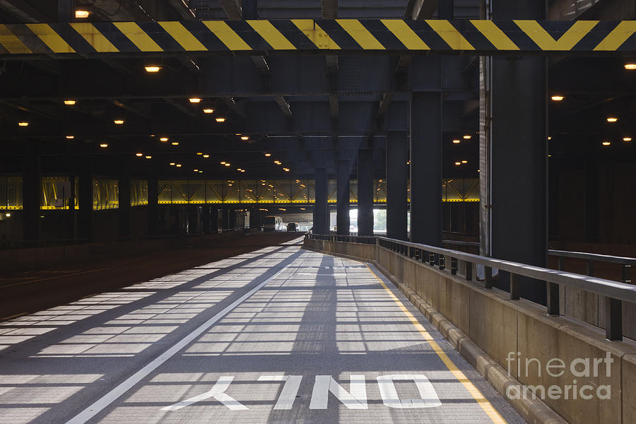 Exit Lane on an Underpass Photograph by Jeremy Woodhouse - Pixels