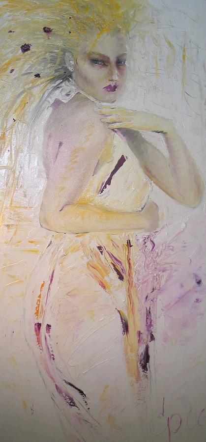 Exotica full figure Painting by Elizabeth Parashis