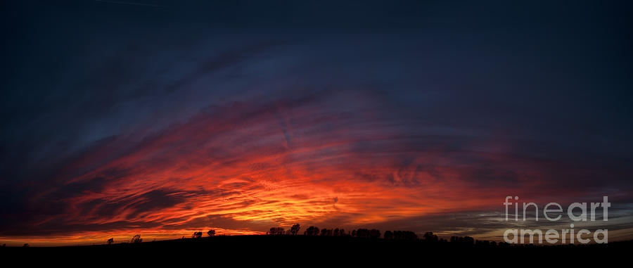 Expansive Sunset Photograph by Art Whitton