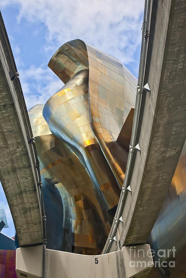 Experience Music Project Number Five Photograph by Chris Dutton