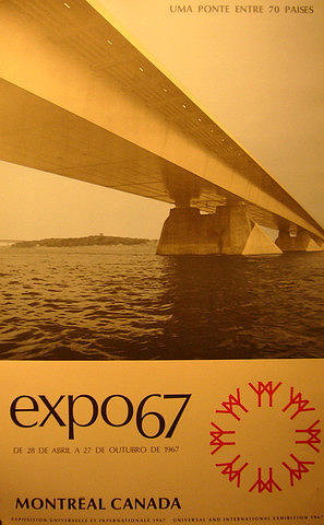Expo 67 Montreal poster 