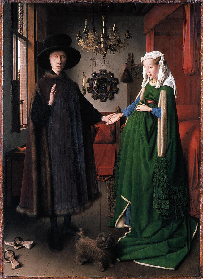 Portrait Photograph - Eyck: Arnolfini Marriage by Granger