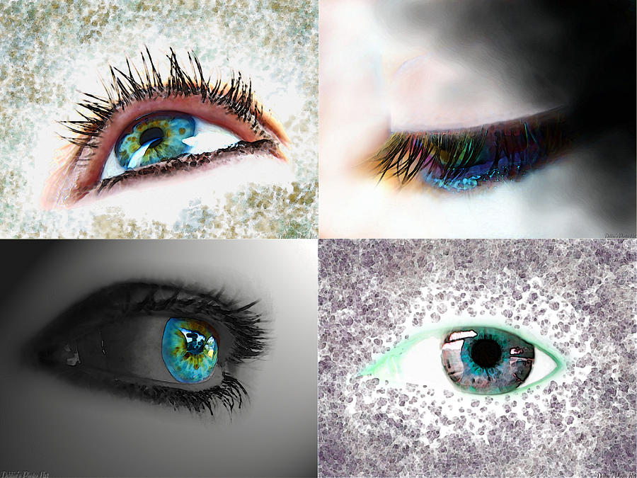 Eye Art Collage Photograph by Debbie Portwood