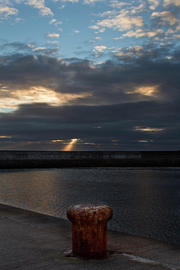 Eye of God over the harbor Photograph by Celine Pollard
