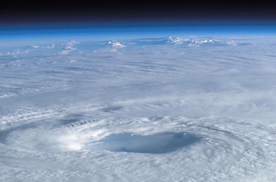 Eye Of Hurricane Isabel Photograph By Nasa - Fine Art America