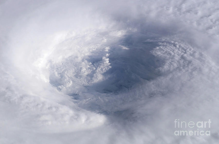 Eye Of Hurricane Isabel Photograph by Stocktrek Images
