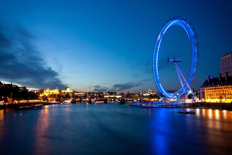 Eye on Thames Photograph by Anthony Doudt