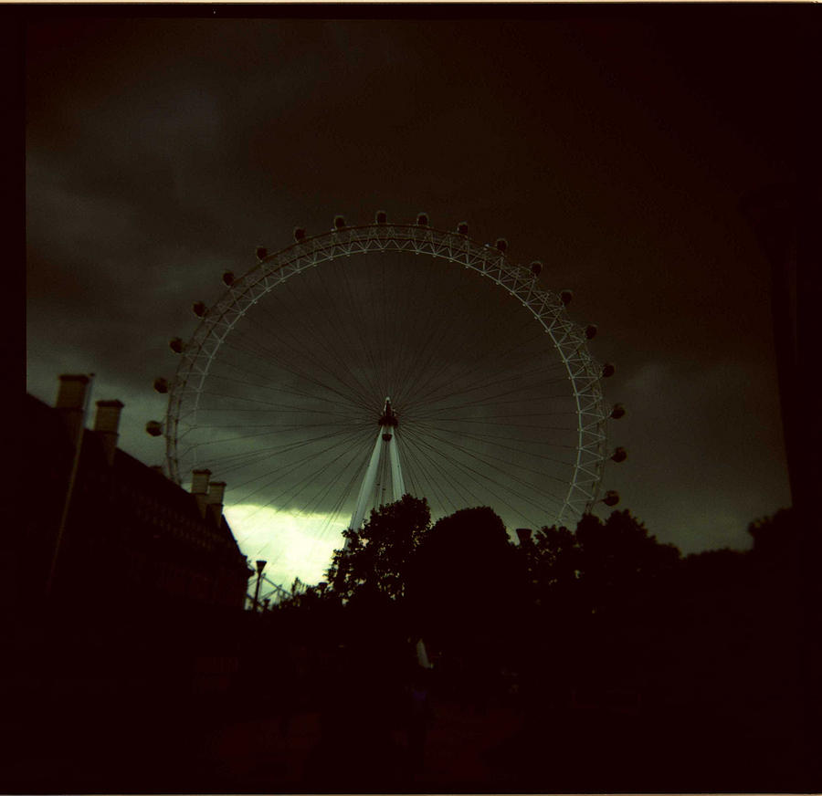 London Photograph - Eye Spy Dark Sky by Adam Judge