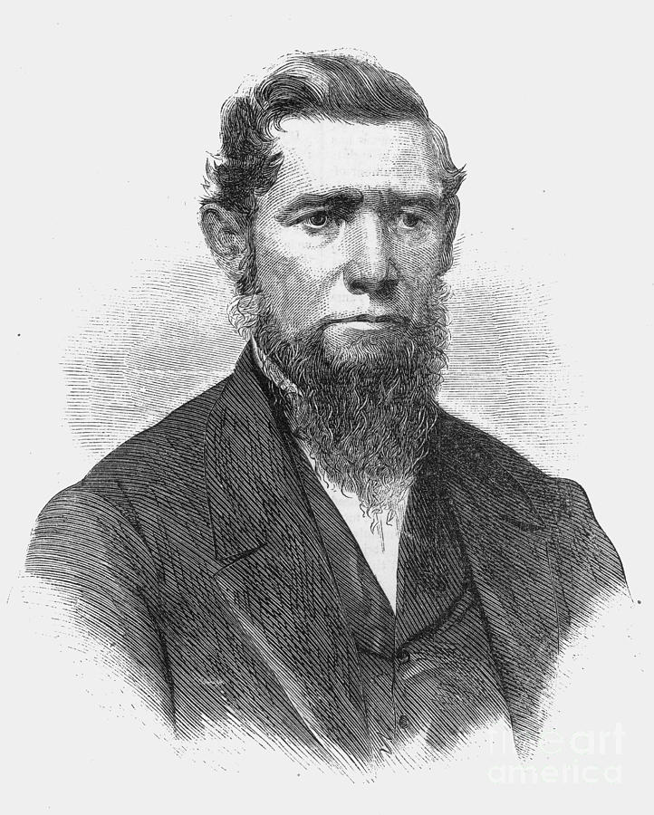 Ezra Cornell (1807-1874) Photograph by Granger