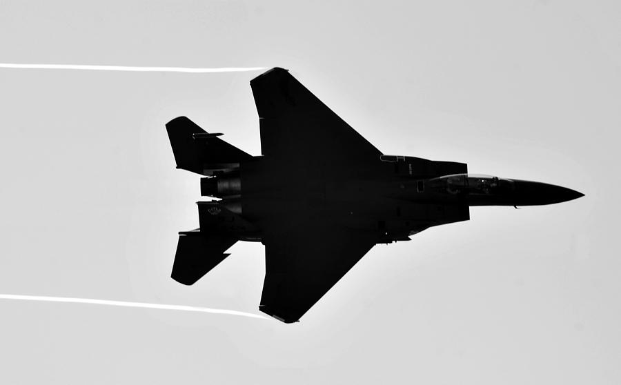 F 15 Eagle Profile Photograph by David Lee Thompson