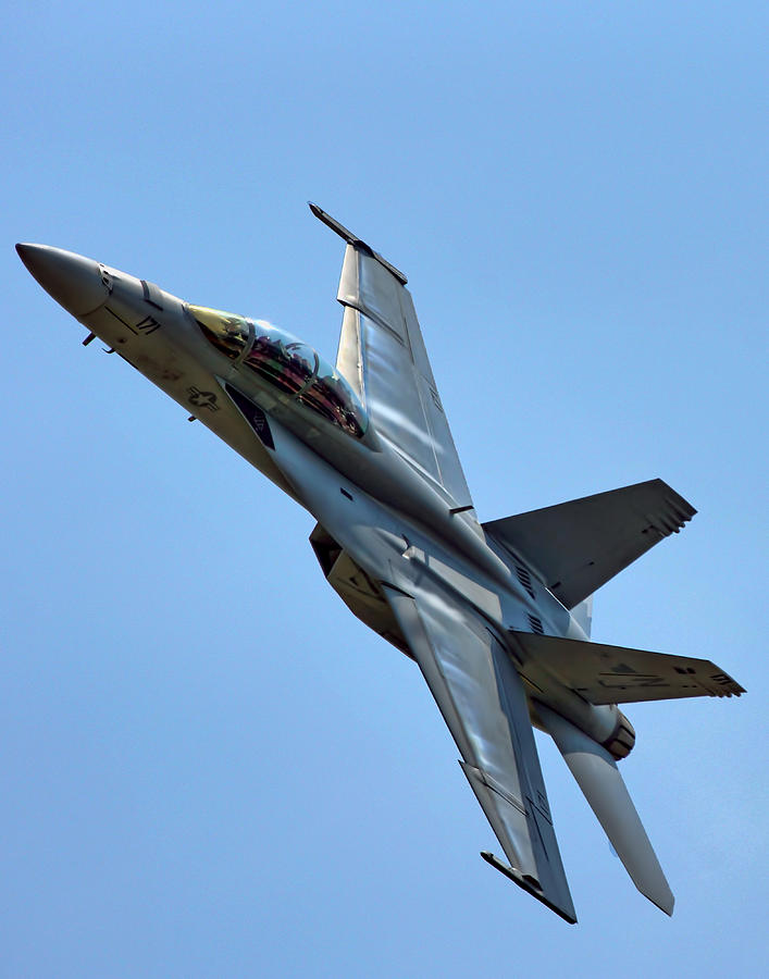 F-18 Hornet Photograph by Alan Hutchins