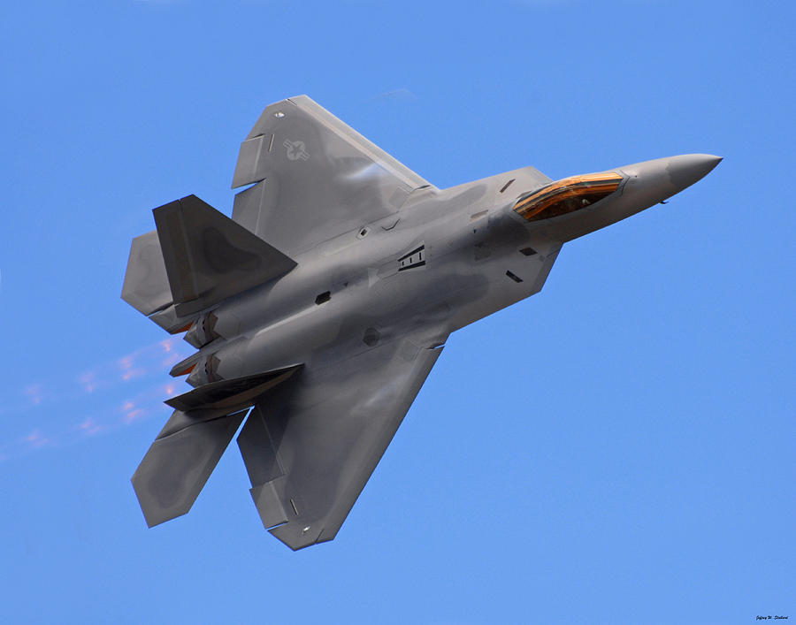 F-22 03 Photograph by Jeff Stallard - Fine Art America